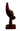 Vintage Women African Tribal Bohemian Art EBONY Wood Carving Statue
