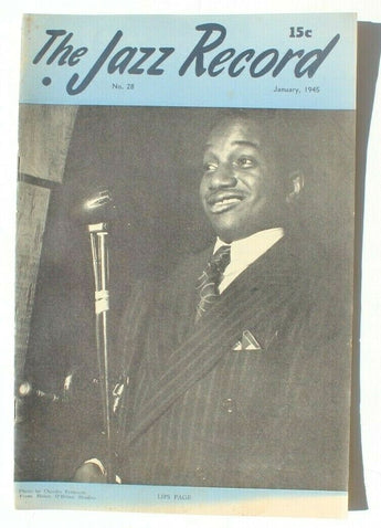 Vtg January 1945 The Jazz Journal No. 28 (Charles Peterson) Music Magazine