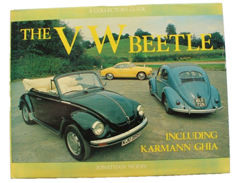 Vintage 1983 The VW Beetle & Karmann Ghia A Collector's Guide by Jonathan Wood