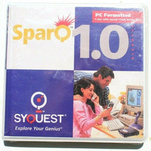 Sealed 1997 Syquest SparQ 1.0 GB (3.55j) Removable Cartridge New