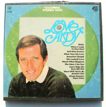 Vtg 1967 Andy Williams: Love Andy Columbia 7" Reel To Reel CQ 968