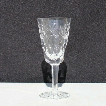 Vtg Waterford Crystal Dessert Wine Shot Glass Ludlow 5 1/4" Tall X 2 1/4"