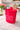 New Red Heart Shaped Valentines Day XOXO Kitchen Cookie Jar Storage Canister