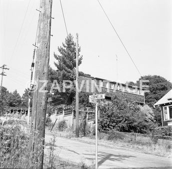Vtg 1955 House In Mill Valley On (Corelia & Throckmorton) CA Photo Image #1769