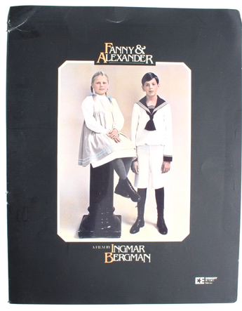 Vtg Fanny & Alexander / Ingmar Bergman Movie Press Screening Brochure Program