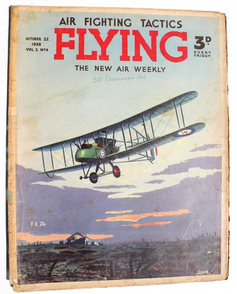 Vtg Oct 22, 1938 Flying Aviation Magazine Vol. 2 No. 4 Air Weekly
