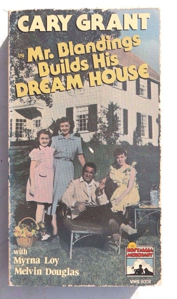 Vintage 1980 (VHS) MR. BLANDINGS BUILDS HIS DREAM HOUSE Myrna Loy Melvin douglas