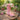 New Pink / White Western Cowgirl Boot Decorative Flower Table Vase Room Decor