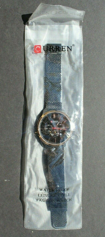 Men's Luxury Sport Watch Collection Curren Chronograph Quartz In Black (#57)