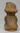 Vintage Hand Carved Wooden Praying Girl Figurine 9" Tall