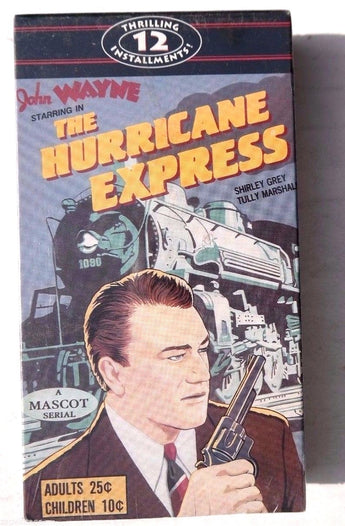 Sealed John Wayne The Hurricane Express (Shirley Grey / Tully Marshall) VHS