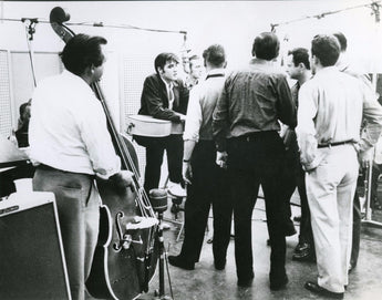Vtg RARE B&W Portrait of ELVIS PRESLEY Record Club Photo #183