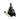 New White & Black Halloween Mickey Mouse Bat Soap Dispenser Decor Bathroom