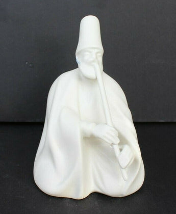 Vtg MCM CALIFORNIA CA Pottery - Man Playing Instrument Figurine #151 Stamped