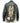 Vtg Men's Biker Cafe Racer Black Motorcycle Trike Leather Patched Jacket XXL