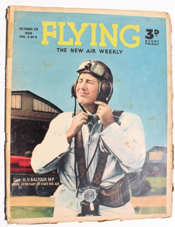 Vtg Nov 29, 1938 Flying Aviation Magazine Vol. 2 No. 5 Air Weekly