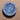Vtg Poker / Casino Clay Chip - Dark Blue DCH ($1.00)