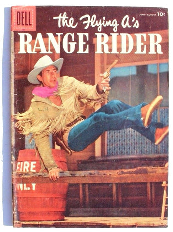 Vintage The Flying A's Range Rider #14 (Jun-Aug 1956, Dell) Comic Book