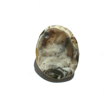 Vtg Gemstone (Agate Stone Geode Crystal) Cowboy Western Bolo Tie Rodeo #25