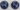 CHOYCE Blue Floral Print Ceramic Soup Salad Bowl / Bowls Pair