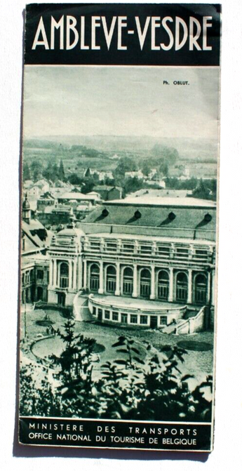 Antique Ambleve - Versdre National Tourist Office Of Belgium Tour Guide Brochure