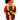 Ricardo Di Roma Italian Swiss Guard Uniform Souvenir Memory Plastic Doll 5 1/2”