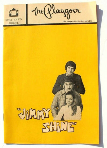 Vtg 1964 Playbill Stage Society Theatre (JIMMY SHINE) Theatregoers Magazine