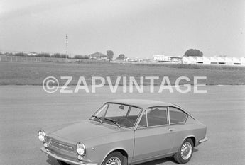 Vtg 1960s Carlo Abarth 1000 Fiat Racing (Alfa Romeo) Car Italy Photo #1536