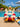 New Duck Float Figurine Blue Bikini Beach Summer Decor Red White Float Statue