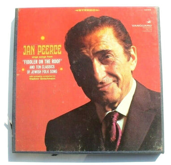 Vtg Jan Peerce: Vladimir Golschmann Fiddler On The Roof 7" Reel To Reel VGC 9258