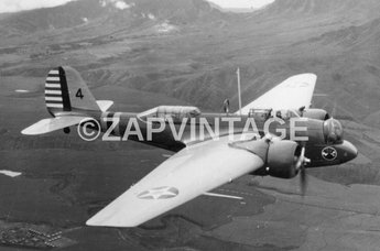 Vtg B&W WWII World War Two Military U.S. Marines Aircraft Airplanes Photo #869