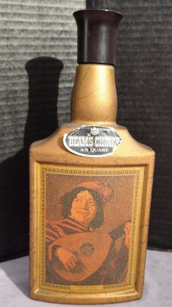 Vtg Liquor Whiskey Decanter Bottle - 1967 Beams Choice The Jester Frans Hals #89