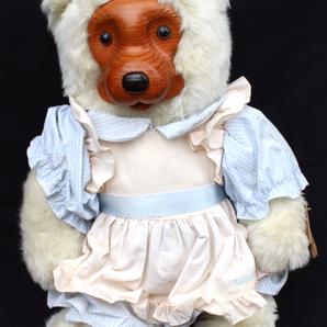 Vtg 1988 Wood Robert Raikes Collectibles Signed Teddy Bear - Emily 3429/10000