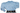 New Women's Blue W/ White Hearts Love Long Sleeve Casual Pullover Sweater
