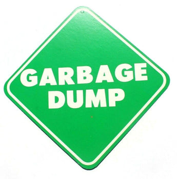 Vintage Garbage Dump Pringle's Multi-Pack Cardboard Fun Sign Man Cave