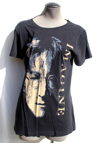 Vtg 2007 Yoko Ono John Lennon Imagine Graphic Tee Concert T-Shirt Tee Shirt XL