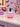 New Pastel Pink Best Friends In Hot Tub W/ Glitter Soap Dispenser Halloween
