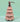 New Pink / Silver Glitter Christmas Tree Holiday Soap Dispenser Decoration