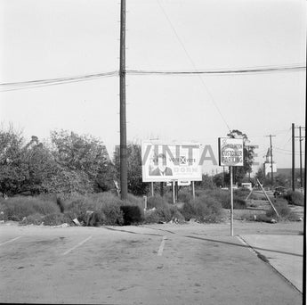 Vtg 1956 Warren M Dorn For County Supervisor Election Political Sign Photo #1603