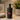 New Black Quilted Soap Lotion Dispenser. W/ Red Roses Bathroon Vanity Decor