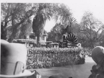 Vtg January 3, 1938 B&W Photo - S. Pasadena CA Rose Parade