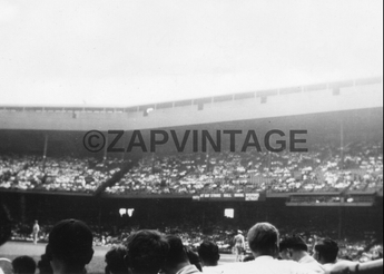 Vtg 1947 Briggs Stadium (Tiger Stadium) Detroit Michigan Black & White Photo