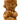 Vintage Hand Carved Wooden Praying Girl Figurine 9" Tall