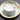 Vtg FLOWERS Nippon hand-painted 2 Tier Serving Dish Veggies & Dip Shrimp & Sauce