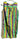 Vintage 1960s Retro Mod MCM Stripe Psychedelic Sleeveless Needle Dress