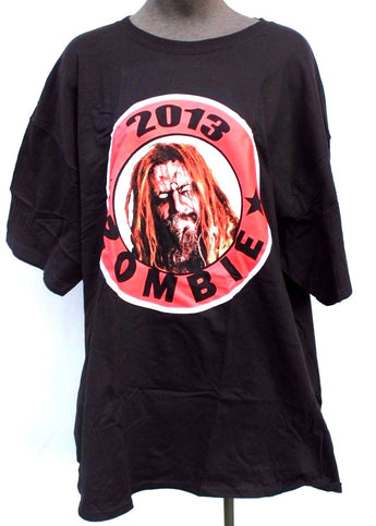 New Mens Rob Zombie 2013 Concert Tour Graphic T-Shirt - 2XL