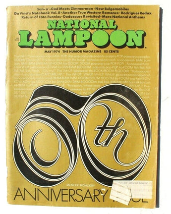 Vtg May 1974 National Lampoon Magazine Vol. 1 No. 50 (50th Anniversary)