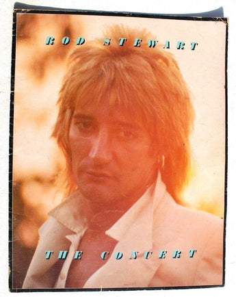 Vintage Rod Stewart Foot Loose & Fancy Free The Concert Tour Program