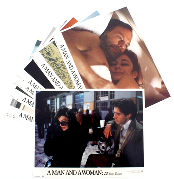 8 Vtg A Man & A Woman Movie Promo T.V. Film Press Kit / Lobby Card Stills 8X10