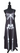 New Womens Black / White Halloween Skeleton Halloween Dress Costume